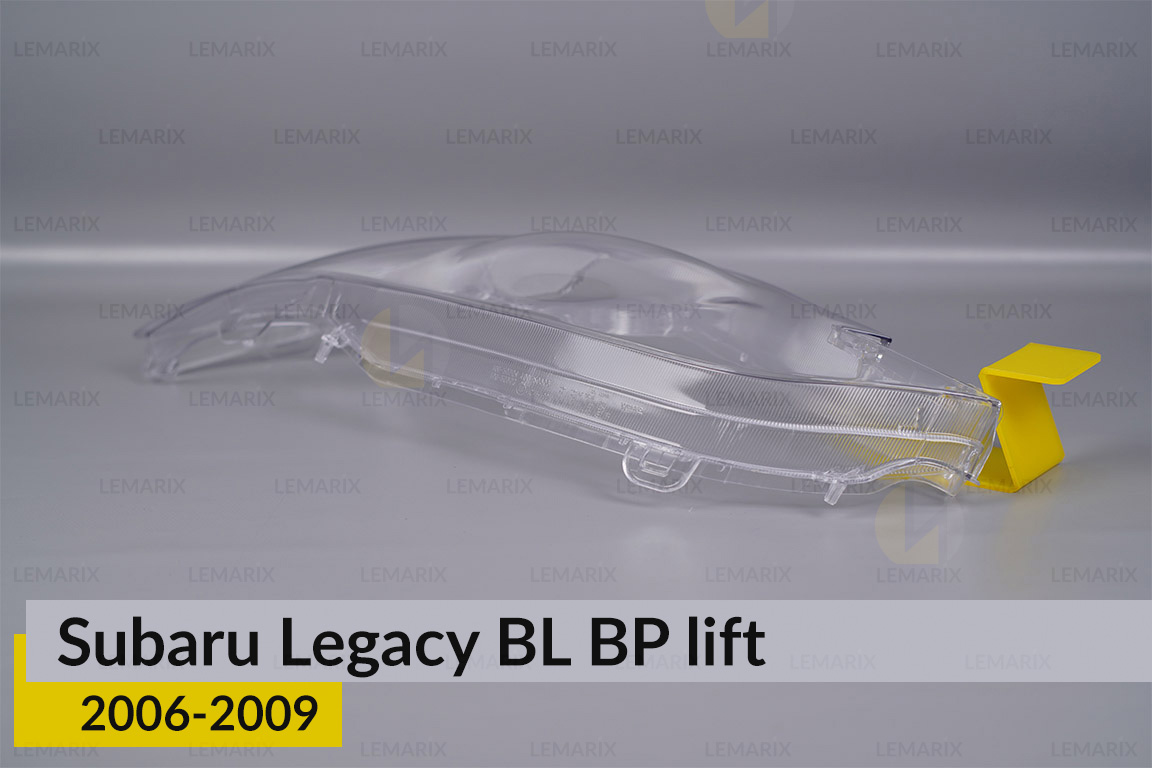 Скло фари Subaru Outback BL BP (2006-2009) рест під омивач ліве