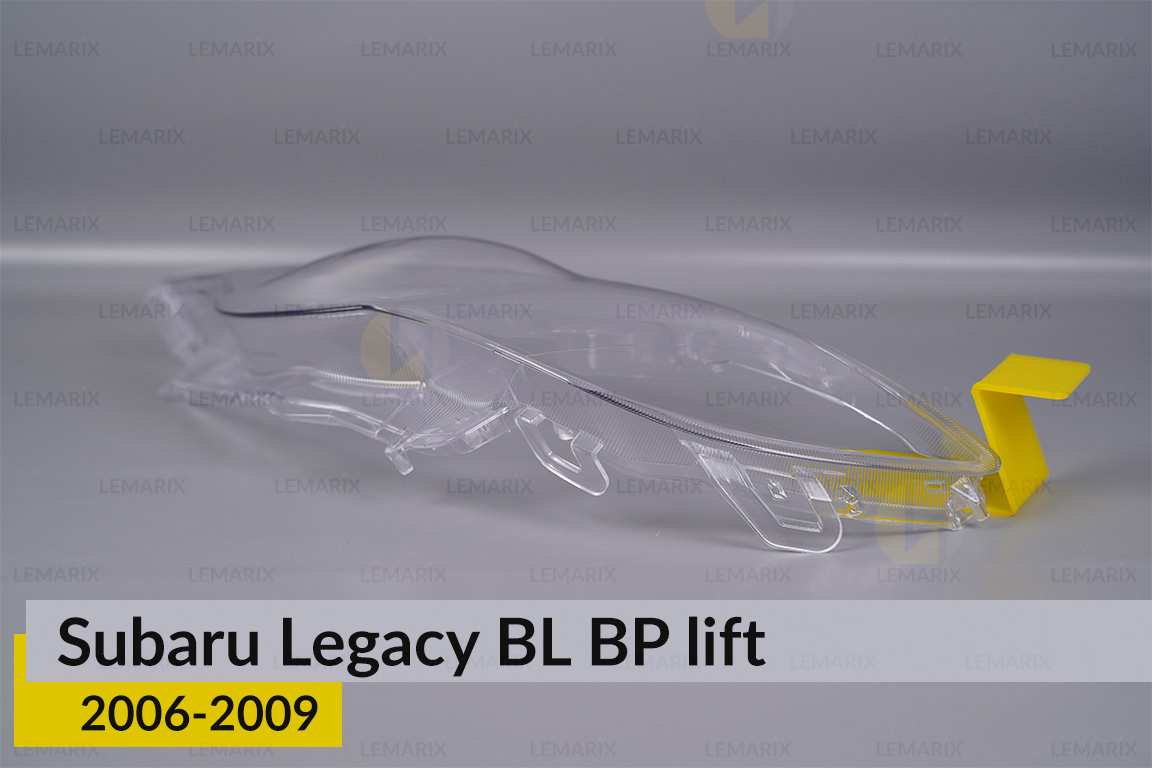 Скло фари Subaru Outback BL BP (2006-2009) рест під омивач ліве