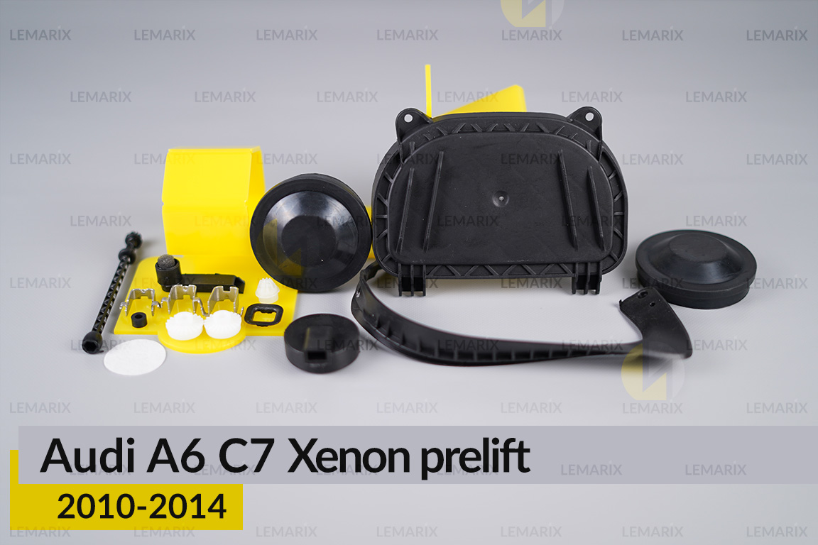 Сервісний комплект корпуса фар Audi A6 C7 Xenon (2010-2014) дорест правий