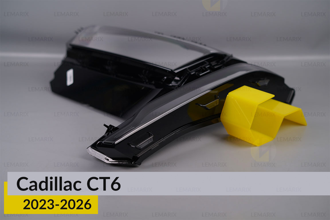 Скло фари Cadillac CT6 (2023-2026) ліве