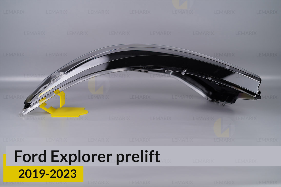 Скло фари Ford Explorer (2019-2025) дорест ліве