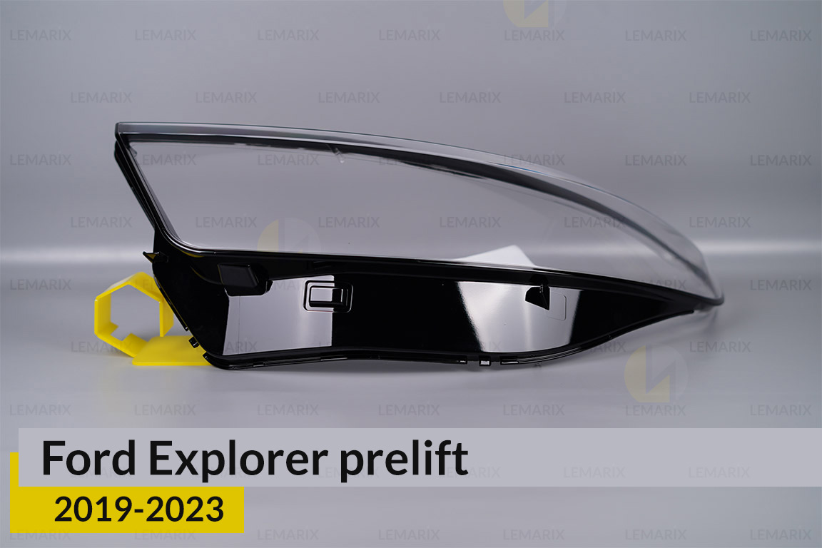 Скло фари Ford Explorer (2019-2025) дорест ліве