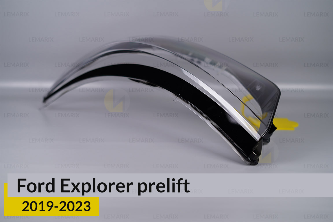 Скло фари Ford Explorer (2019-2025) дорест ліве