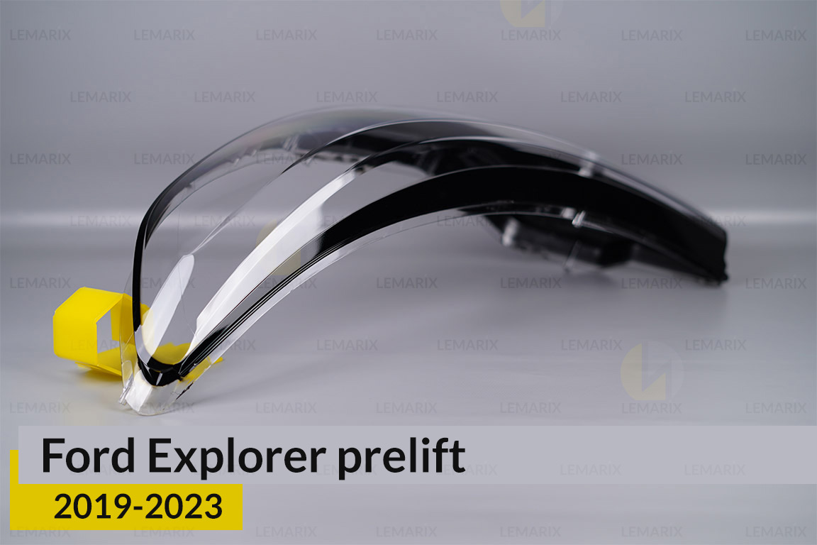Скло фари Ford Explorer (2019-2025) дорест ліве
