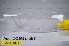 Скло фари Audi Q3 8U (2011-2014) дорест ліве