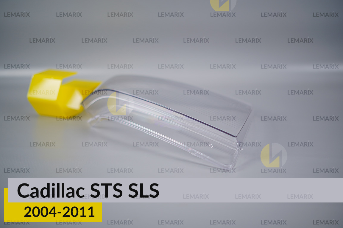 Скло фари Cadillac STS SLS (2004-2011) ліве
