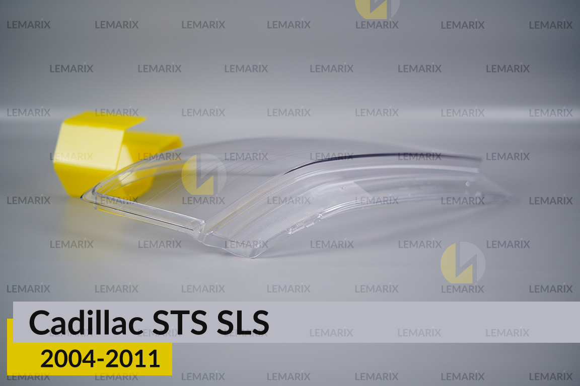 Скло фари Cadillac STS SLS (2004-2011) ліве