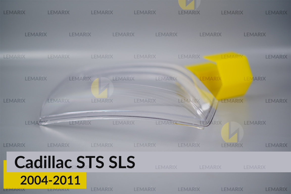 Скло фари Cadillac STS SLS (2004-2011) ліве