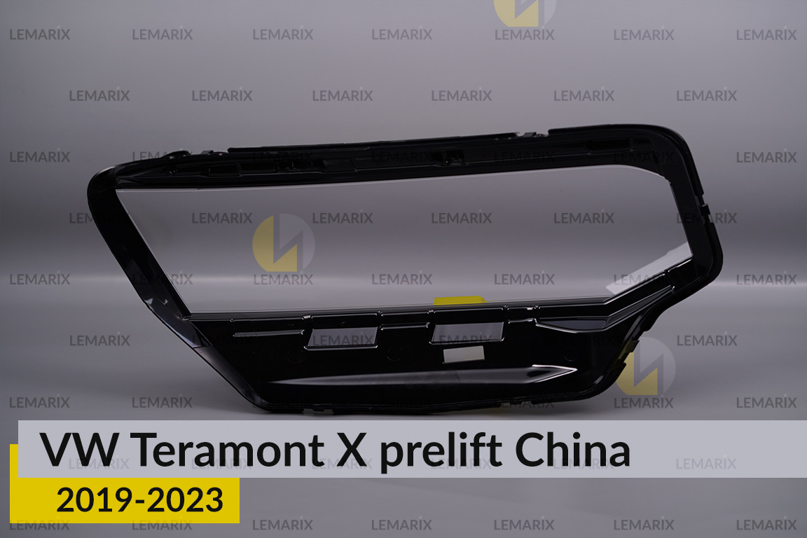 Скло фари VW Volkswagen X China (2019-2023) дорест ліве