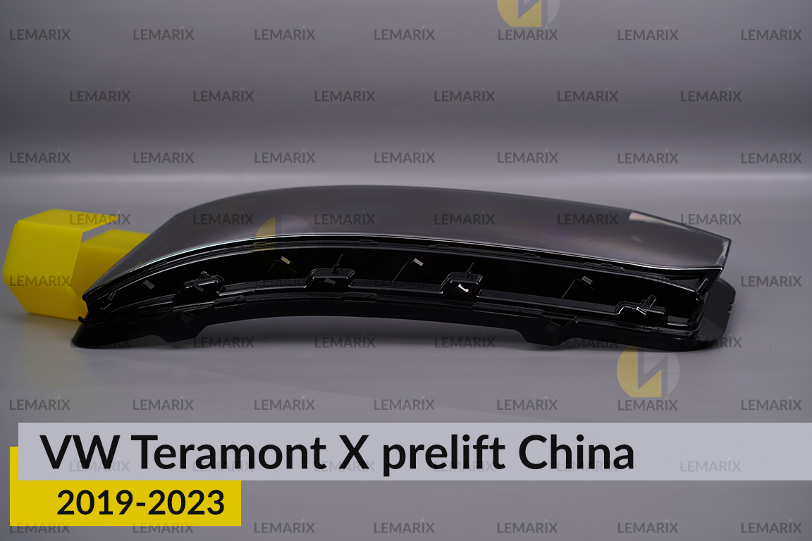 Скло фари VW Volkswagen X China (2019-2023) дорест ліве