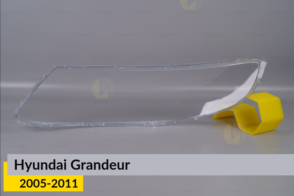 Скло фари Hyundai Grandeur (2005-2011) праве
