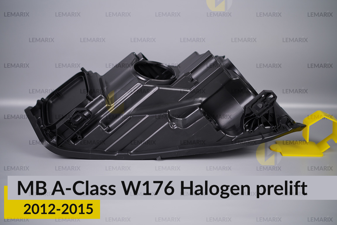 Корпус фари Mercedes-Benz A-Class W176 Halogen (2012-2015) дорест лівий