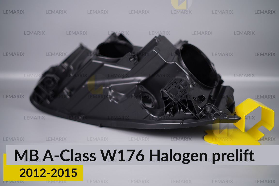 Корпус фари Mercedes-Benz A-Class W176 Halogen (2012-2015) дорест лівий