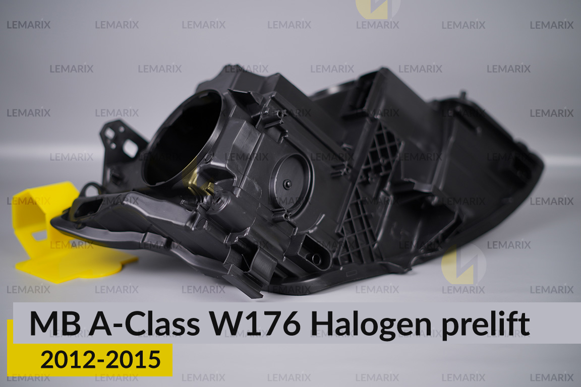 Корпус фари Mercedes-Benz A-Class W176 Halogen (2012-2015) дорест лівий