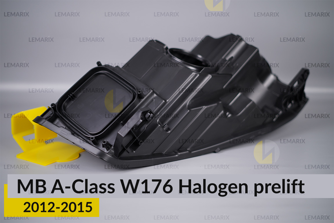 Корпус фари Mercedes-Benz A-Class W176 Halogen (2012-2015) дорест лівий