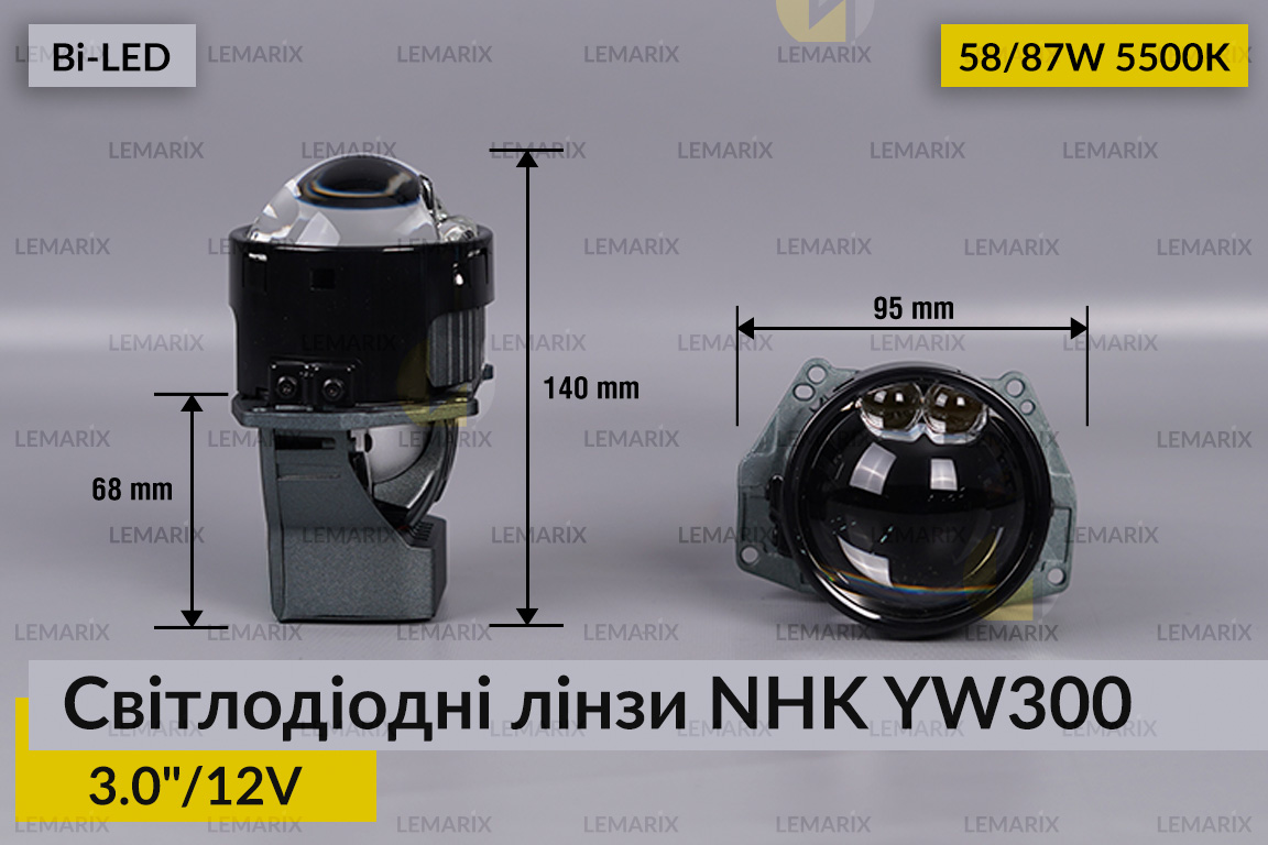 Светодиодные линзы NHK YW300 3