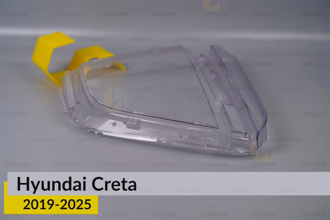 Скло фари Hyundai Creta (2019-2025) праве