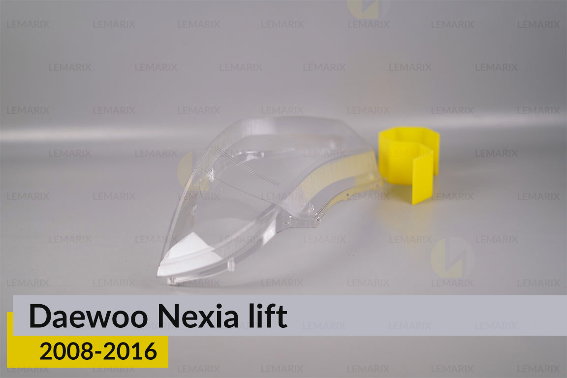 Скло фари Daewoo Nexia (2008-2016) рест ліве