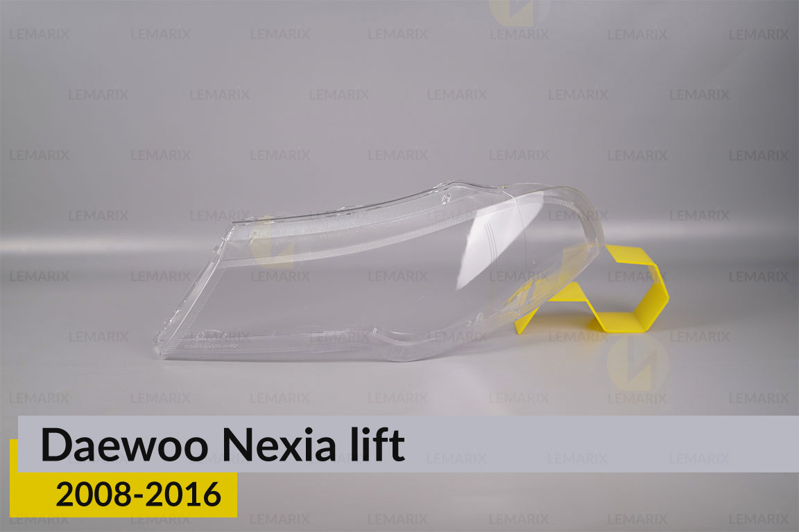 Скло фари Daewoo Nexia (2008-2016) рест ліве