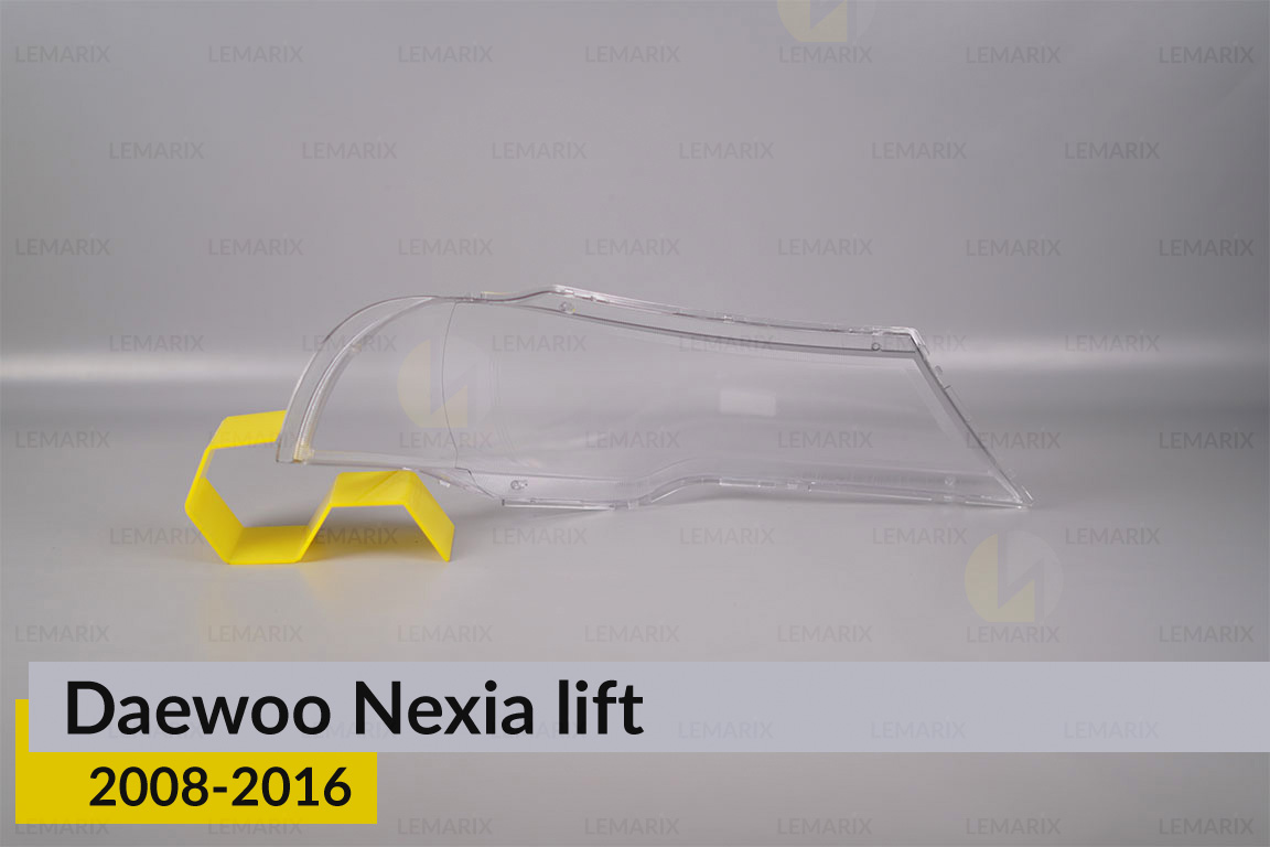 Скло фари Daewoo Nexia (2008-2016) рест ліве