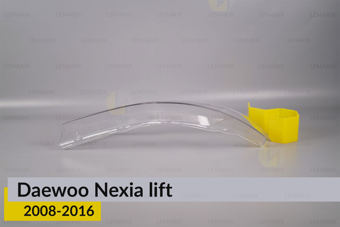 Скло фари Daewoo Nexia (2008-2016) рест ліве