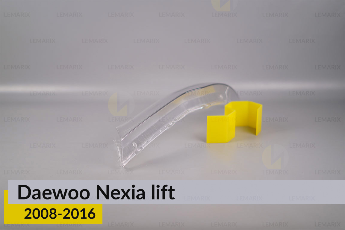 Скло фари Daewoo Nexia (2008-2016) рест ліве