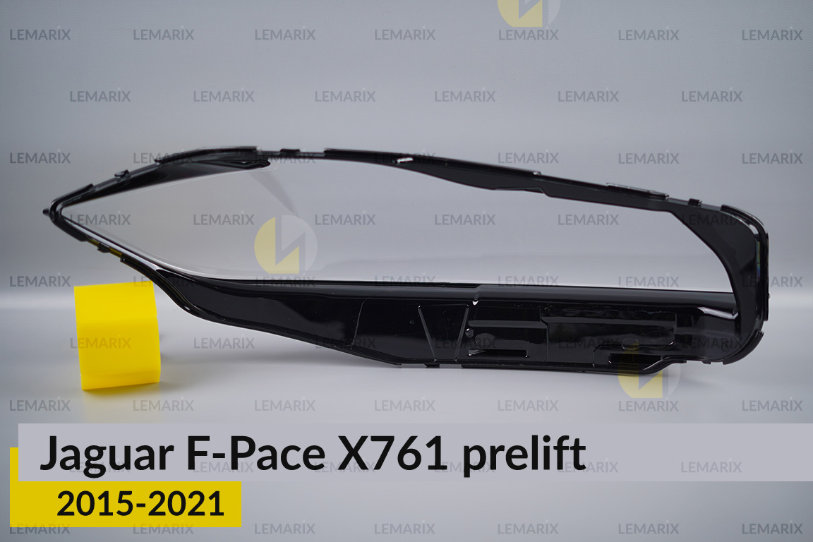 Скло фари Jaguar F-Pace X761 (2015-2021) дорест ліве