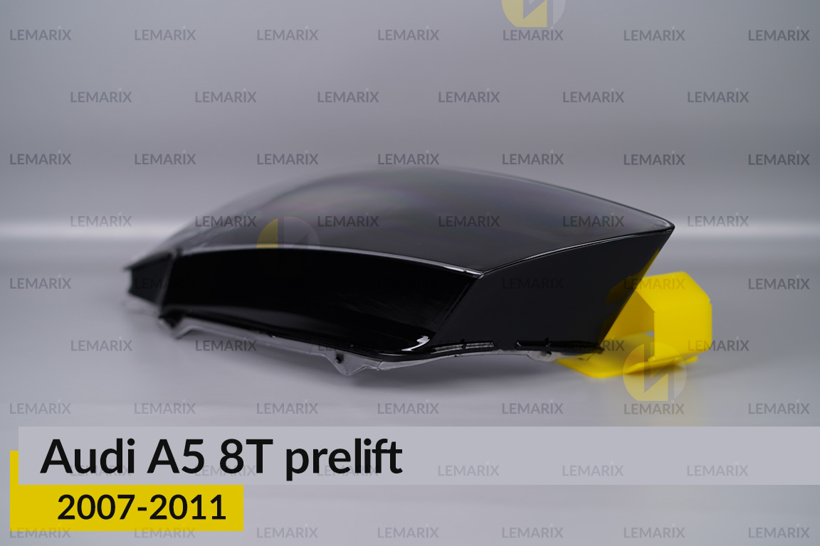 Скло фари Audi A5 8T (2007-2011) дорест ліве