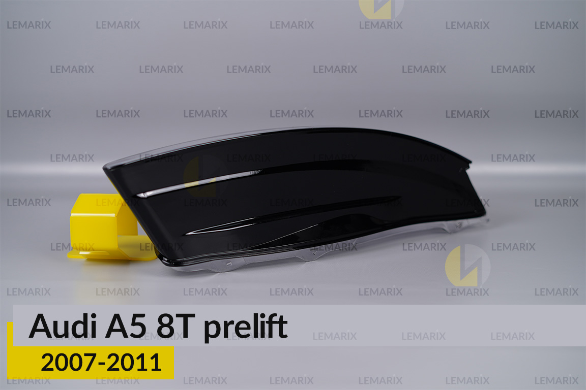 Скло фари Audi A5 8T (2007-2011) дорест ліве