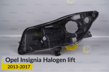 Корпус фары Opel Insignia Halogen (2013-2017) рест левый