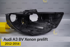 Корпус фари Audi A3 8V Xenon (2012-2016) дорест правий
