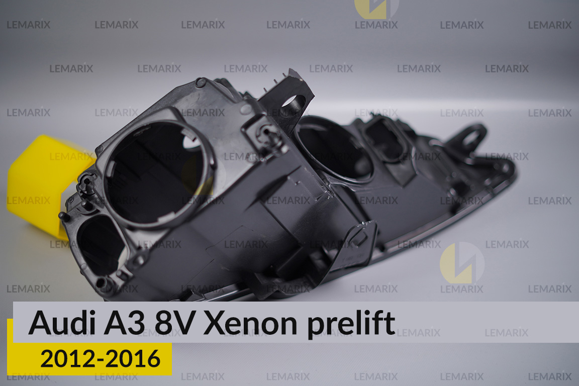 Корпус фари Audi A3 8V Xenon (2012-2016) дорест правий