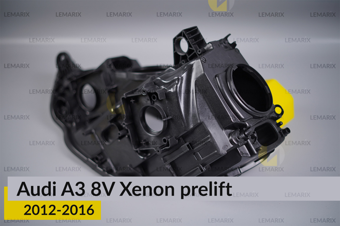 Корпус фари Audi A3 8V Xenon (2012-2016) дорест правий