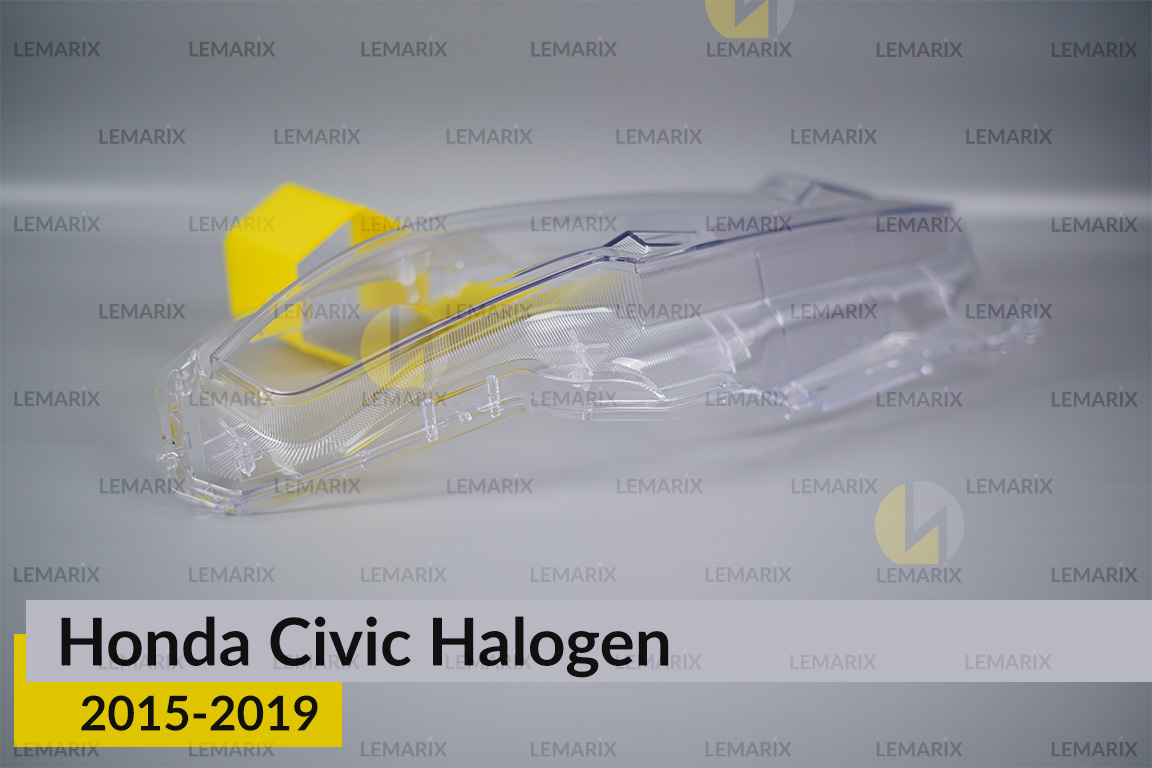 Скло фари Honda Civic Halogen (2015-2019) ліве