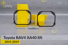 Перехідна рамка для Toyota RAV4 XA40 (2015-2019) рест