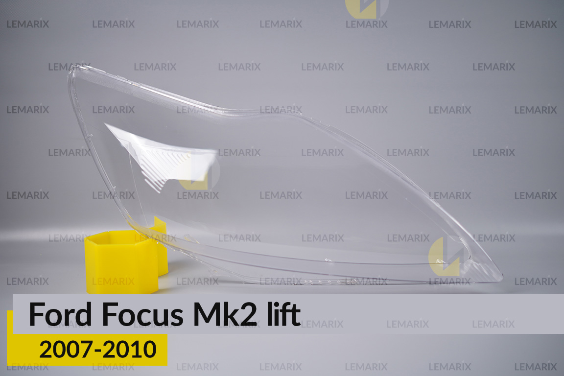 Скло фари Ford Focus Mk2 (2007-2010) рест праве