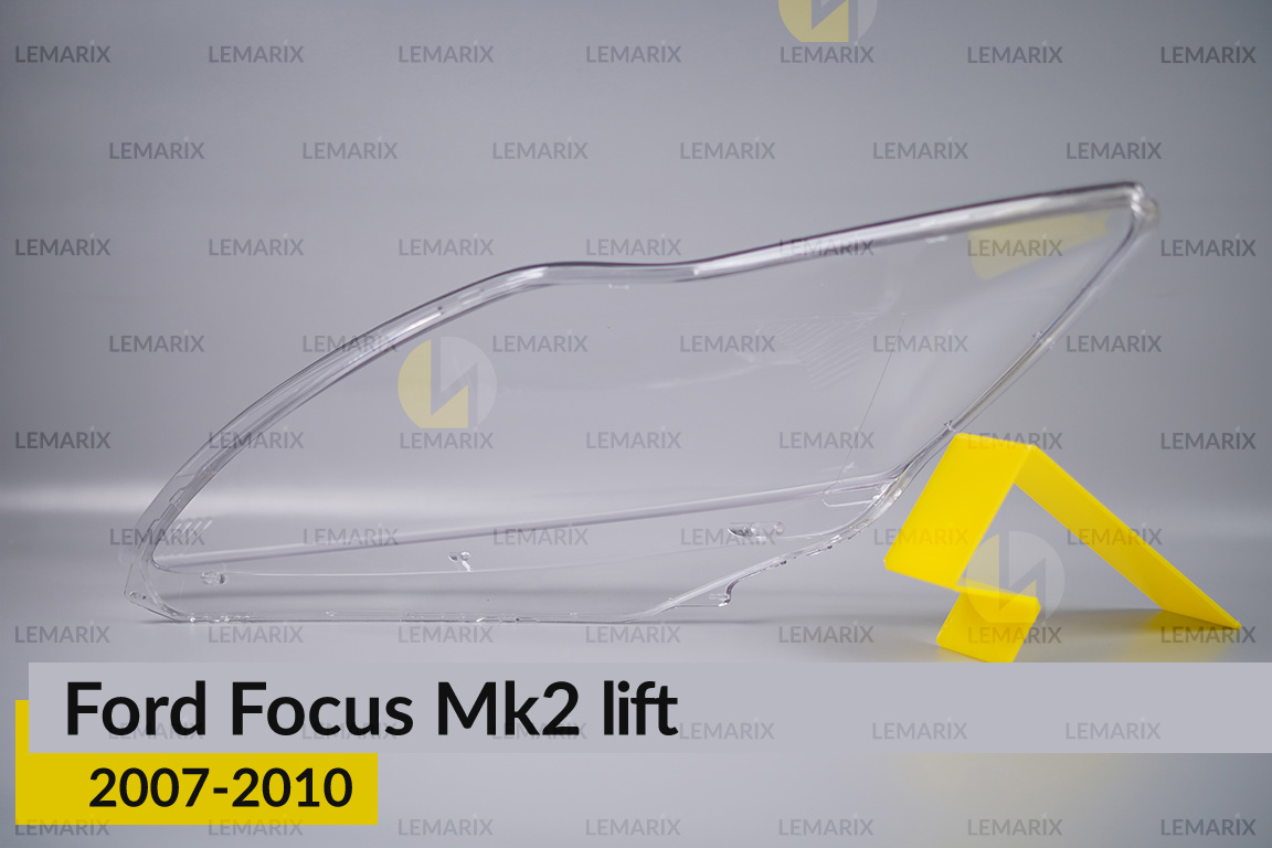 Скло фари Ford Focus Mk2 (2007-2010) рест праве
