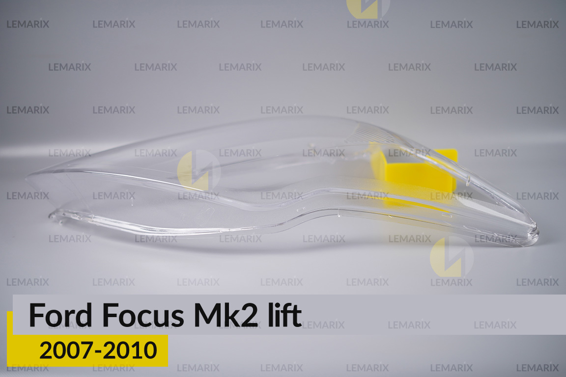 Скло фари Ford Focus Mk2 (2007-2010) рест праве