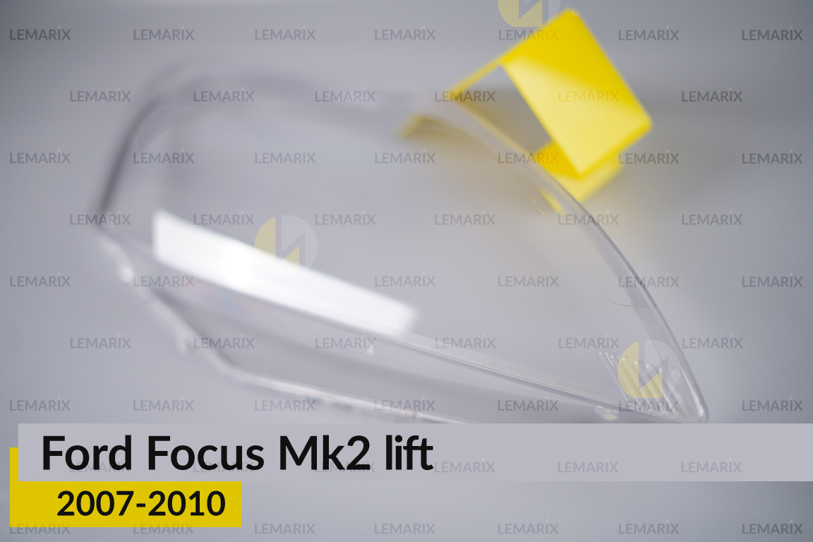 Скло фари Ford Focus Mk2 (2007-2010) рест праве