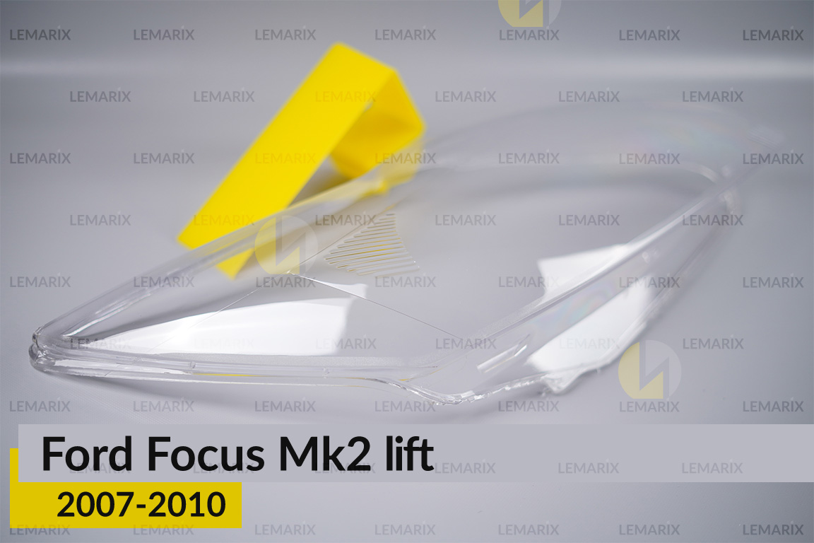 Скло фари Ford Focus Mk2 (2007-2010) рест праве