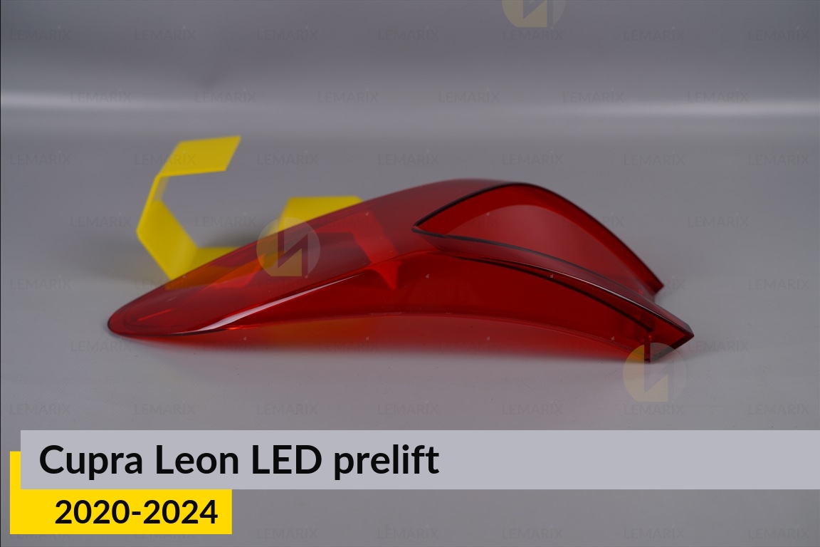 Скло заднього ліхтаря зовнішнє в крилі Seat Leon 4 LED (2020-2024) дорест праве
