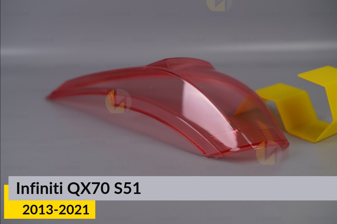 Скло заднього ліхтаря зовнішнє в крилі Infiniti QX70 S51 (2013-2021) праве
