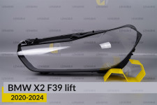 Скло фари BMW X2 F39 (2020-2023) рест ліве