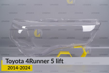 Стекло фары Toyota 4Runner 5 (2014-2024) рест правое