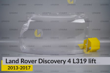 Скло фари Land Rover Discovery 4 L319 (2013-2017) рест ліве