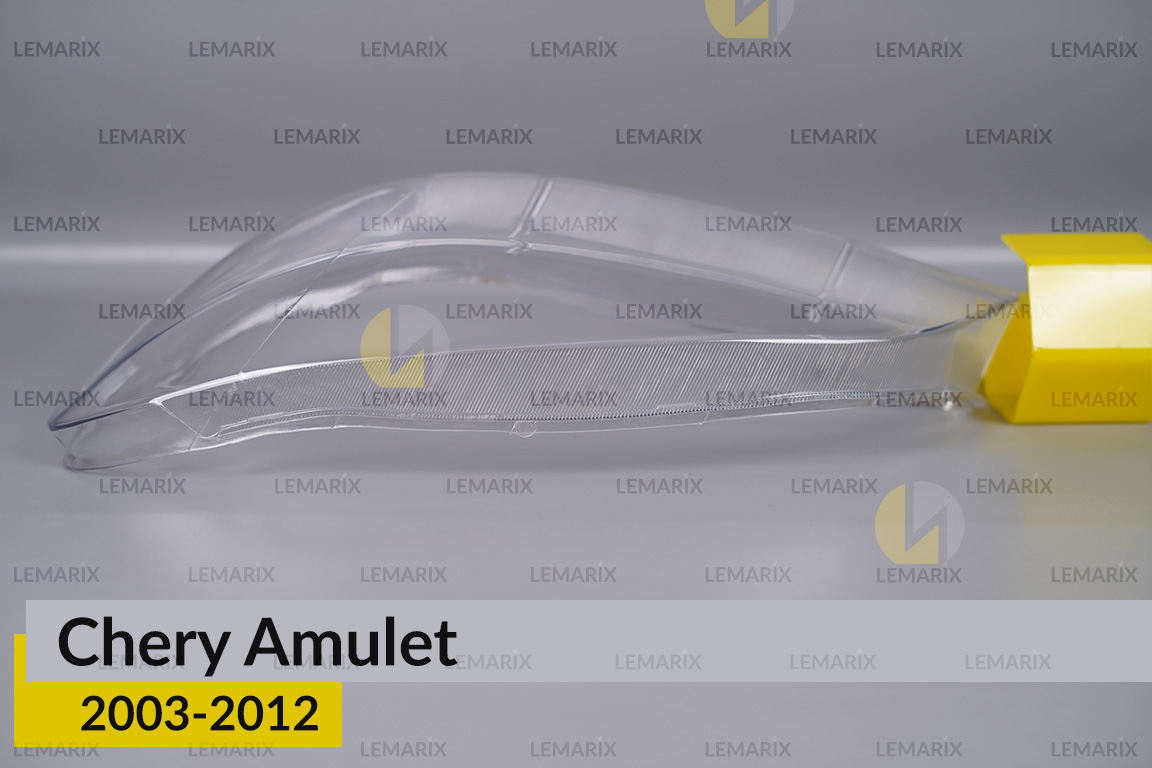 Скло фари Chery Amulet (2003-2012) ліве