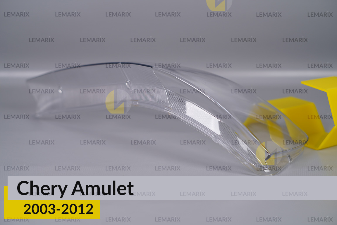 Скло фари Chery Amulet (2003-2012) ліве