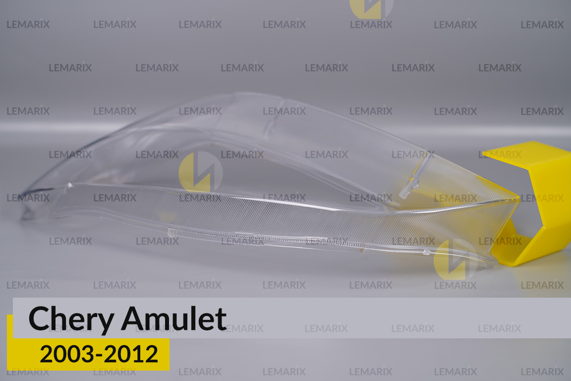 Скло фари Chery Amulet (2003-2012) ліве