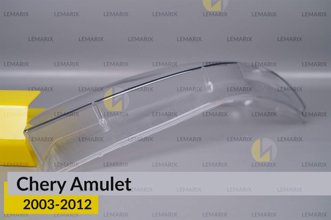 Скло фари Chery Amulet (2003-2012) ліве