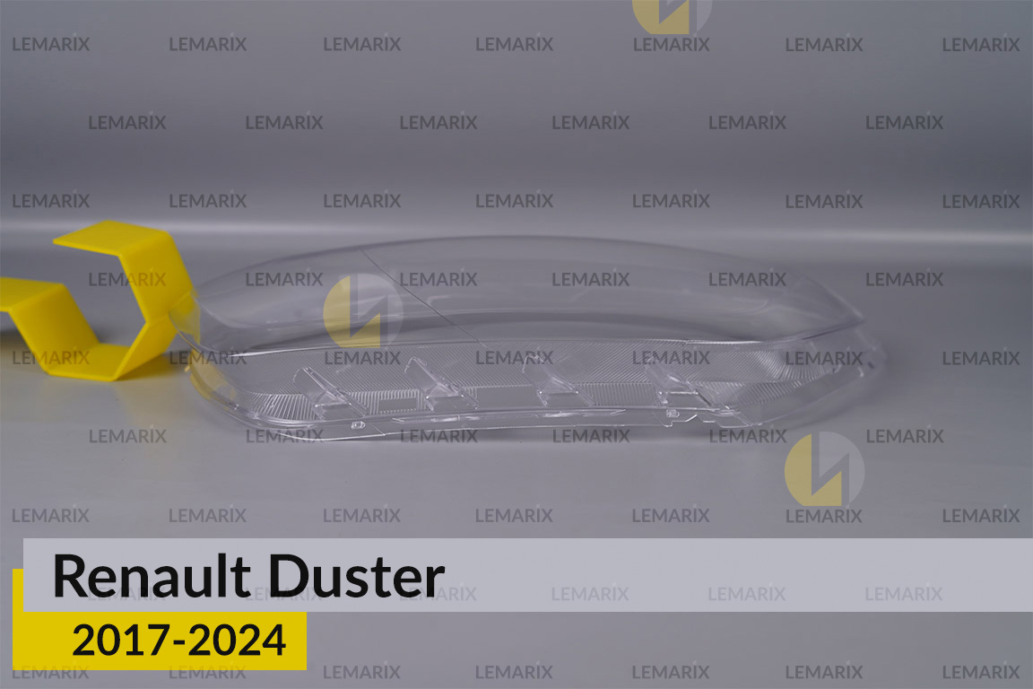 Скло фари Renault Duster LED (2017-2024) ліве